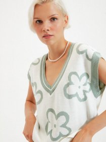 Жилет Trendyol модель TWOAW22BZ0077/Ekru Фото