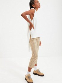 Жилет Trendyol модель TWOAW22BZ0079/Ekru Фото