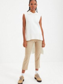 Жилет Trendyol модель TWOAW22BZ0079/Ekru Фото