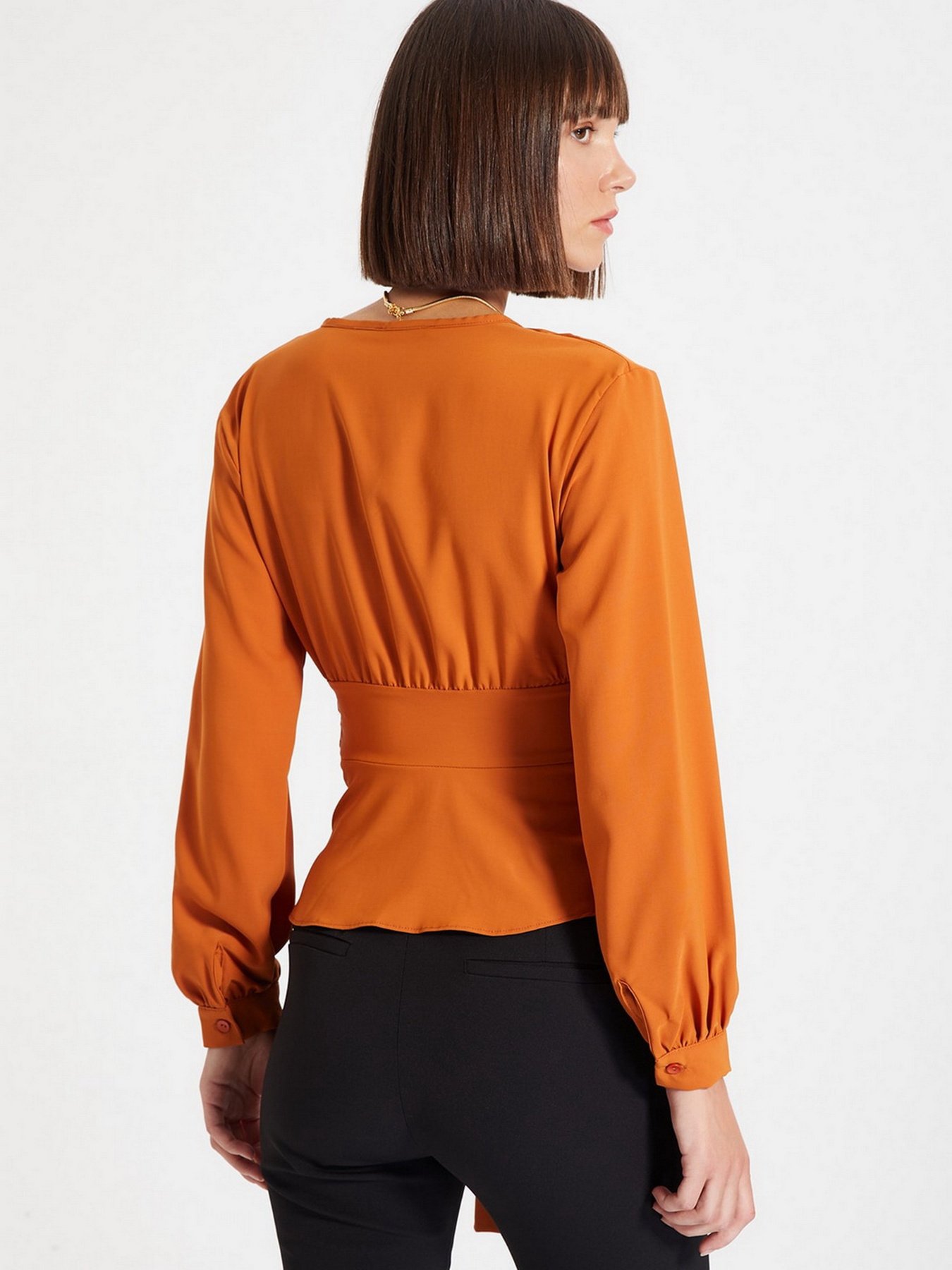 Блуза Trendyol модель TWOAW22BZ0098/Kiremit Фото