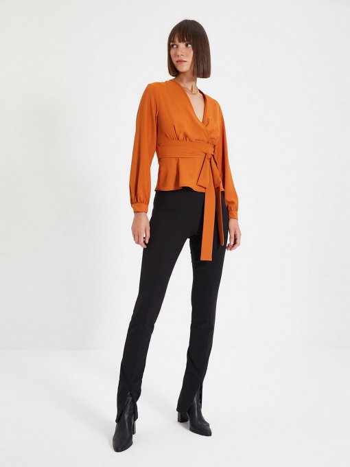 Блуза Trendyol модель TWOAW22BZ0098/Kiremit Фото