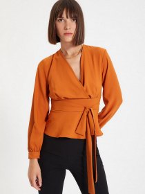 Блуза Trendyol модель TWOAW22BZ0098/Kiremit Фото