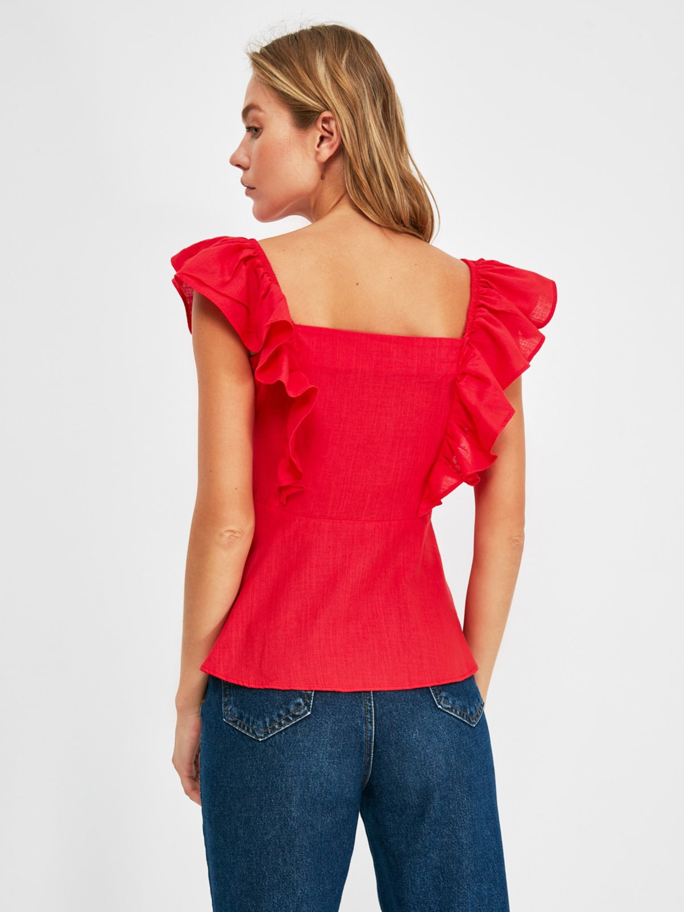 Блуза Trendyol модель TWOSS20BZ1268/Kirmizi Фото