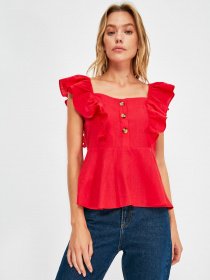 Блуза Trendyol модель TWOSS20BZ1268/Kirmizi Фото
