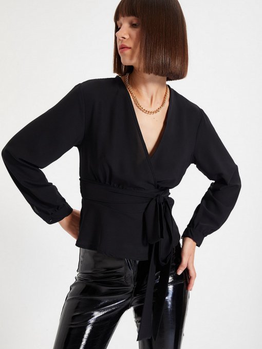 Блуза Trendyol модель TWOAW22BZ0098/Siyah Фото