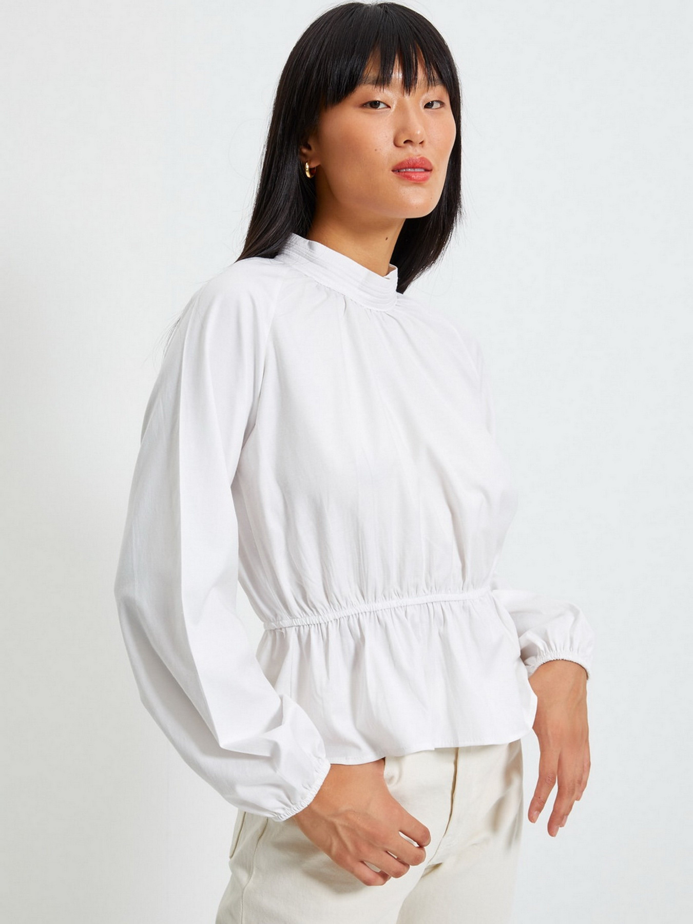 Блуза Trendyol модель TWOAW22BZ0101/Ekru Фото