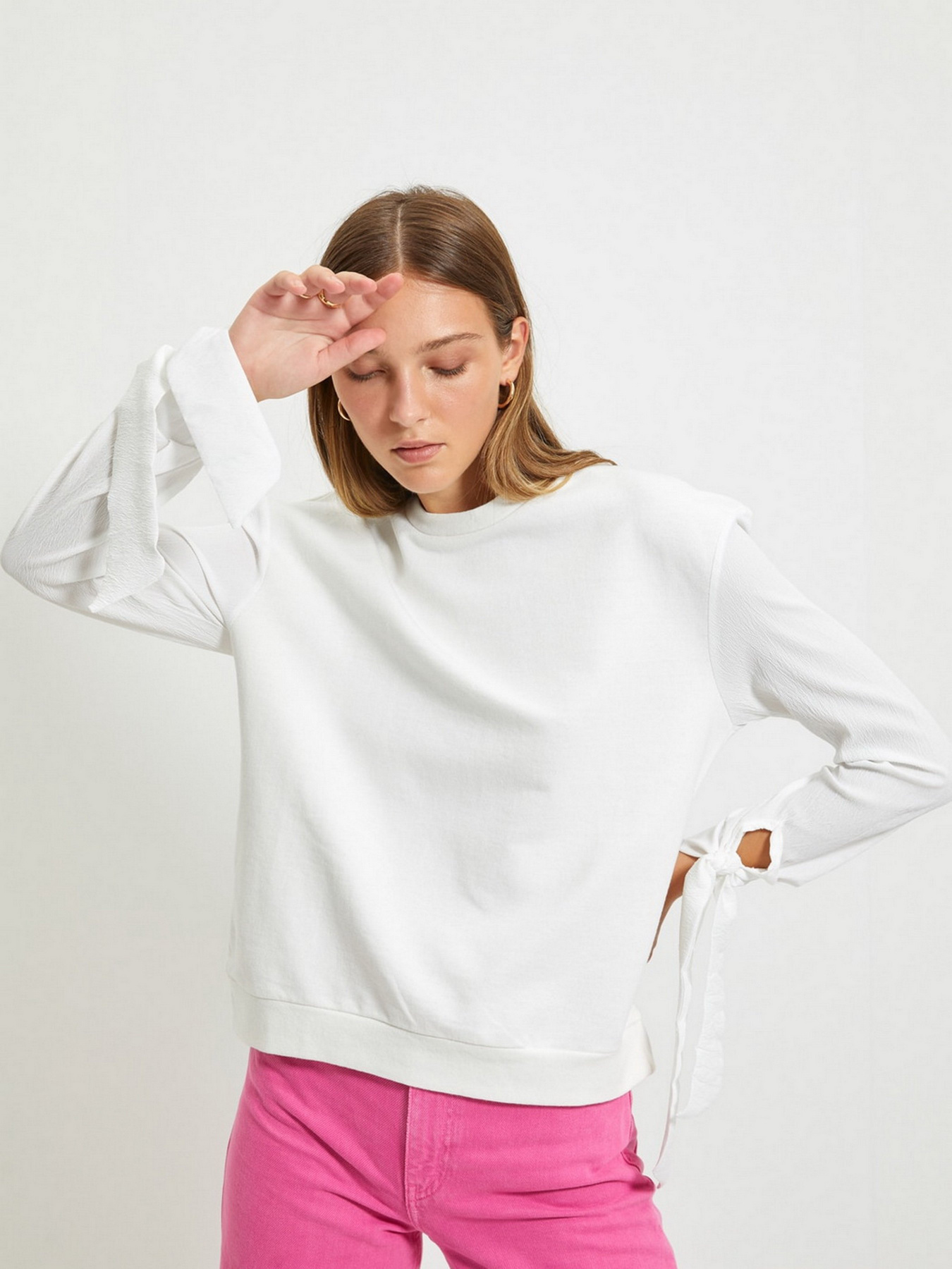 Блуза Trendyol модель TWOAW22BZ0106/Ekru Фото