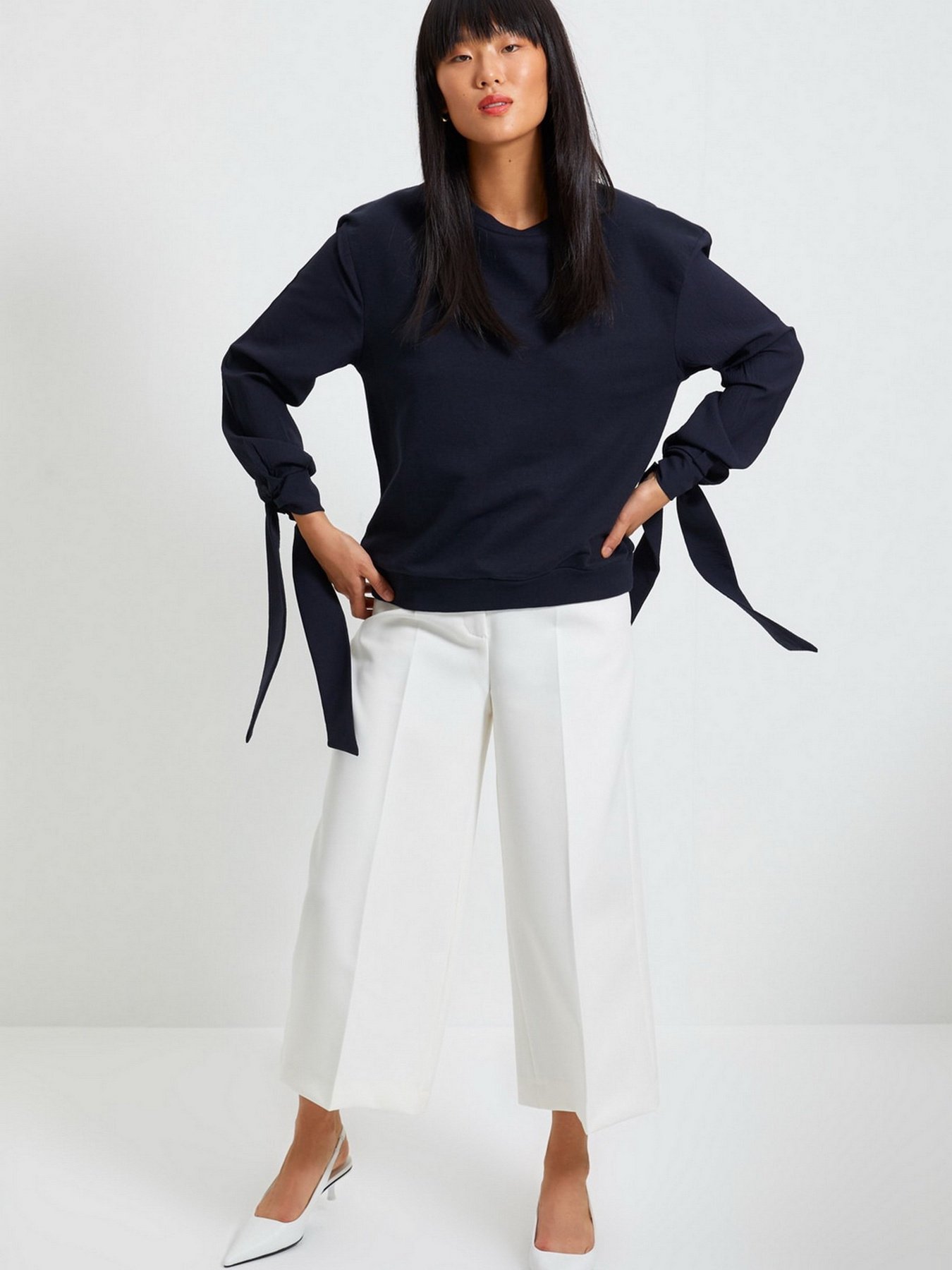 Блуза Trendyol модель TWOAW22BZ0106/Lacivert Фото