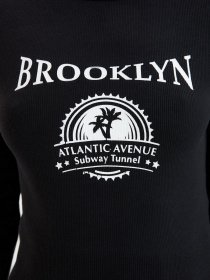 Лонгслив Trendyol модель TWOAW22BZ0117/Siyah Лонгслив Trendyol модель TWOAW22BZ0117/Siyah Фото