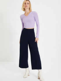 Лонгслів Trendyol модель TWOAW22BZ0121/Lila Фото