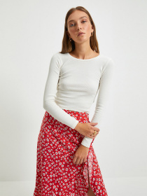 Лонгслів Trendyol модель TWOAW22BZ0124/Ekru Фото