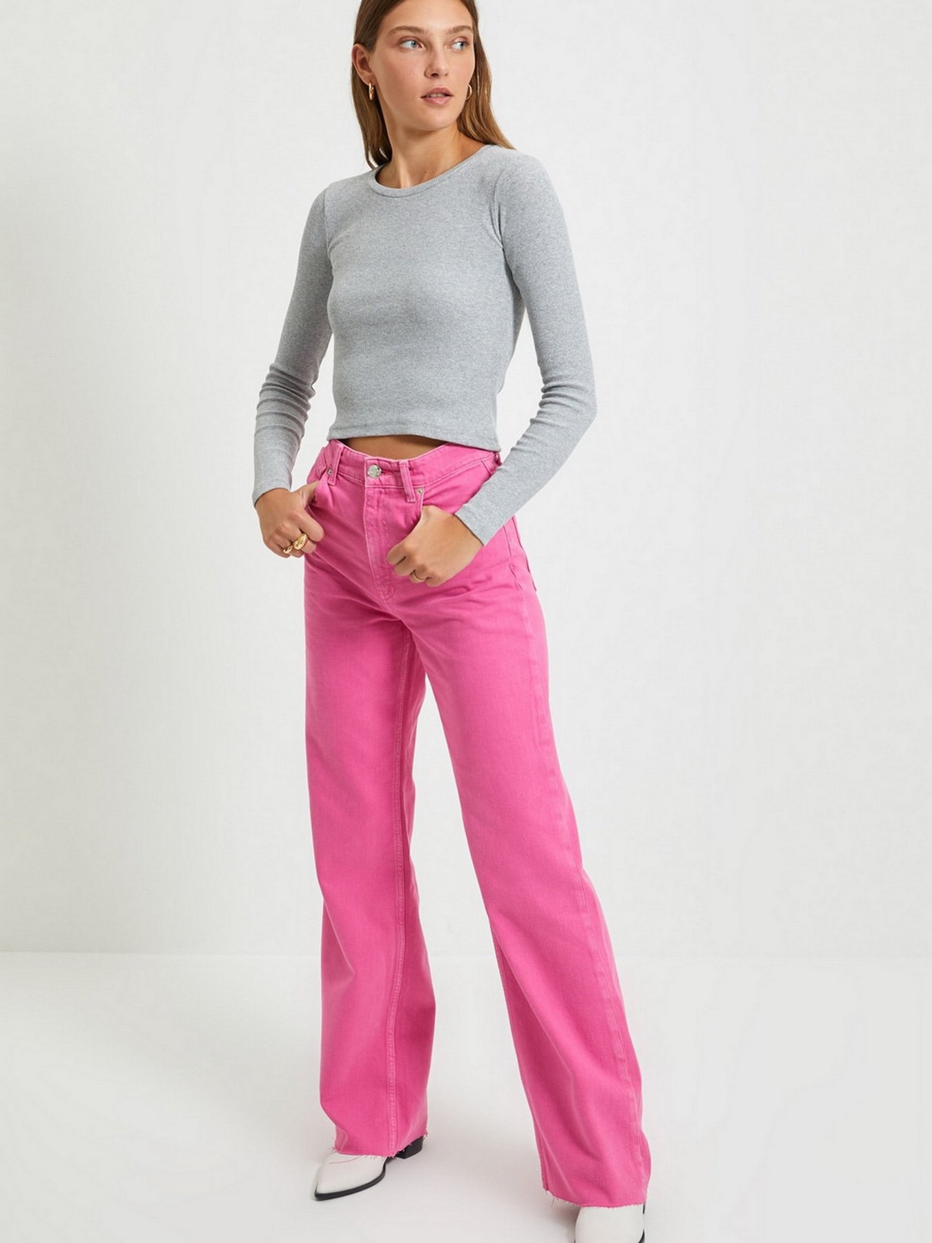 Лонгслив Trendyol модель TWOAW22BZ0124/Gri Фото