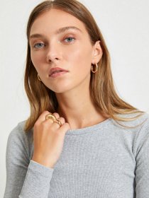 Лонгслив Trendyol модель TWOAW22BZ0124/Gri Фото