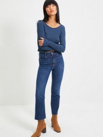 Лонгслив Trendyol модель TWOAW22BZ0124/Indigo Фото