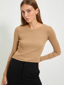 Лонгслів Trendyol модель TWOAW22BZ0124/Vizon Фото