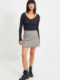 Лонгслив Trendyol модель TWOAW22BZ0129/Antrasit-Cok Renkli Фото