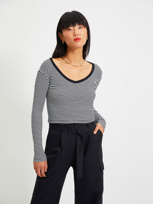 Лонгслів Trendyol модель TWOAW22BZ0129/Antrasit-Cok Renkli Фото