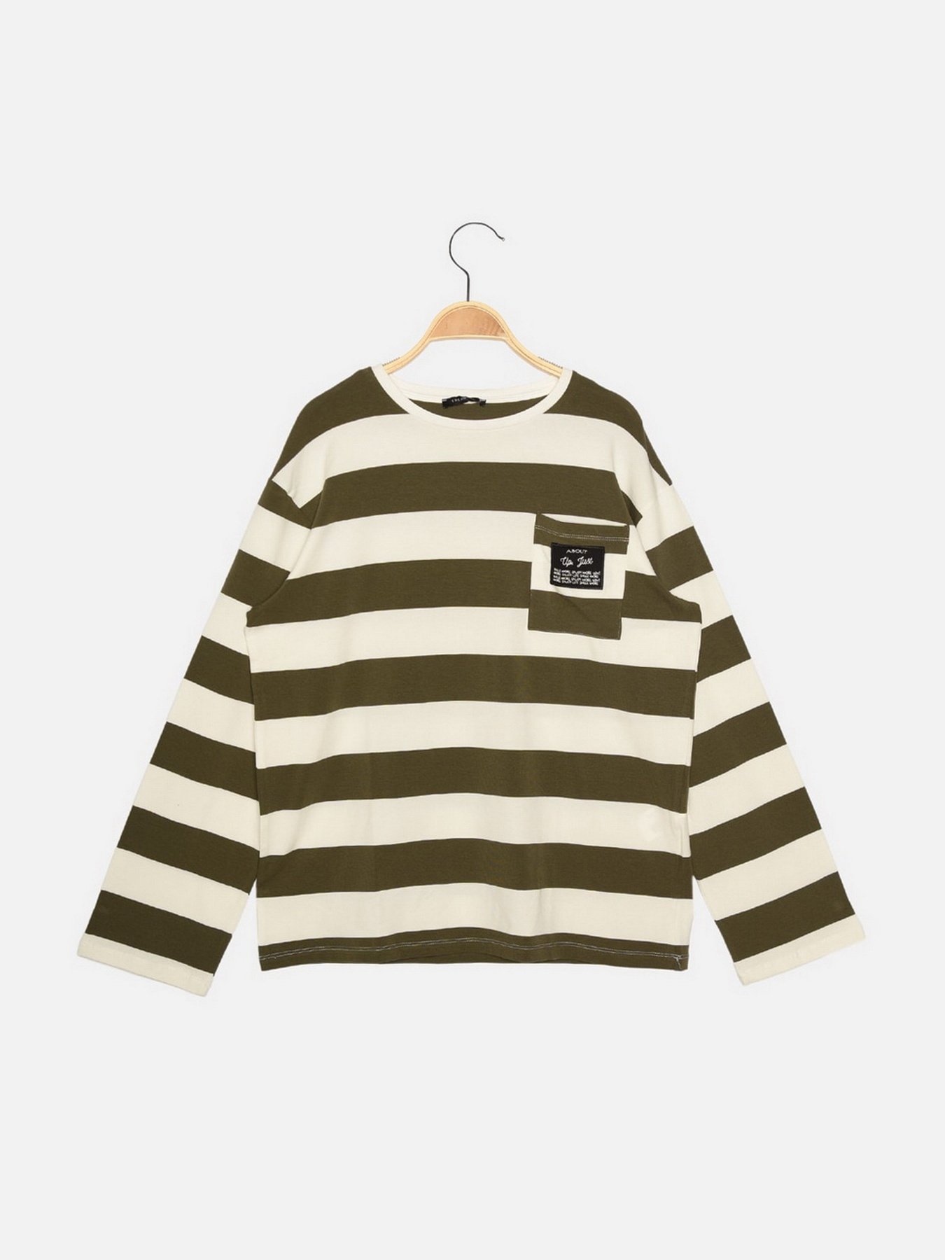 Лонгслів Trendyol модель TWOAW22BZ0162/Haki Фото