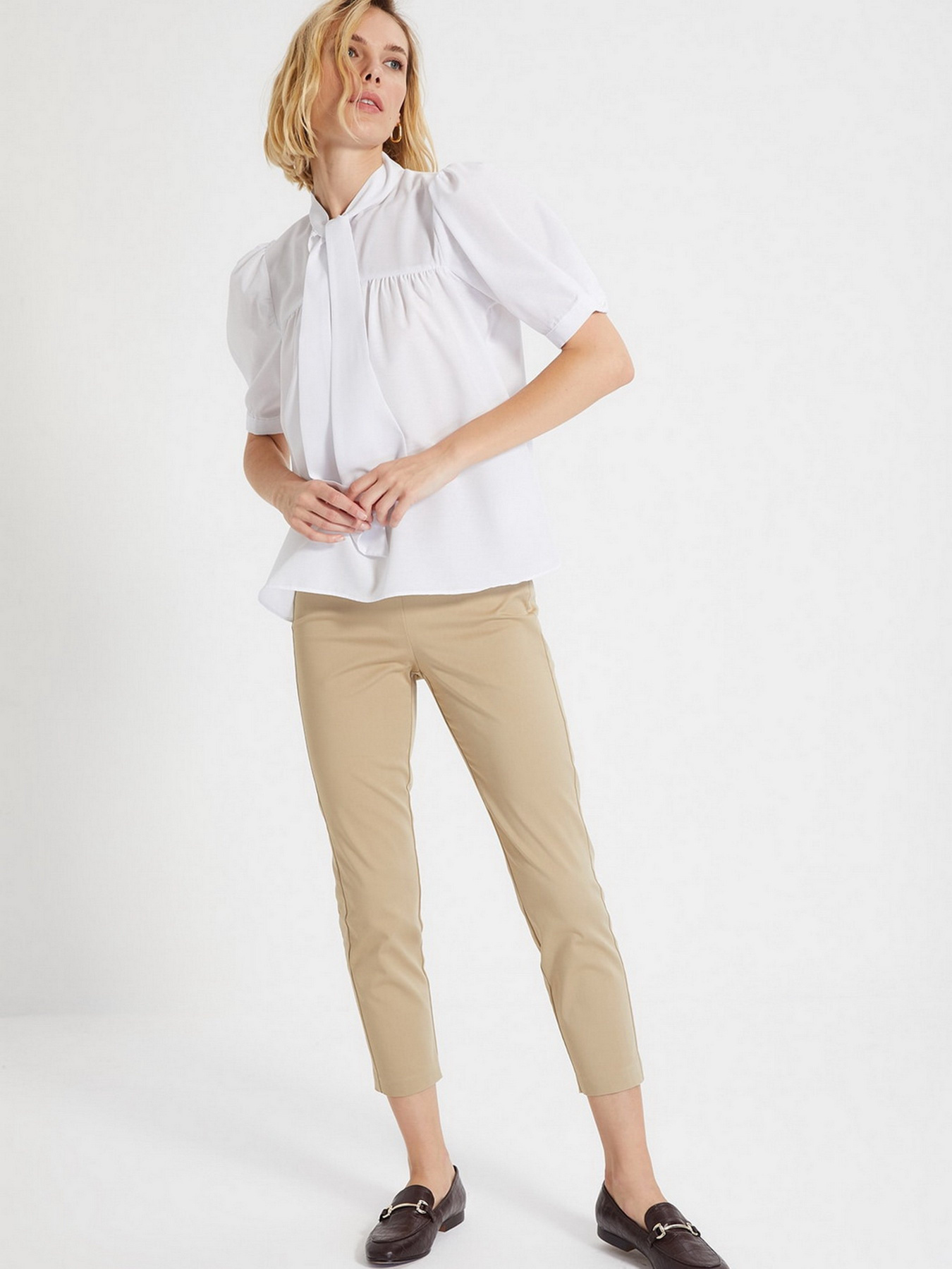 Блуза Trendyol модель TWOAW22BZ0167/Beyaz Фото