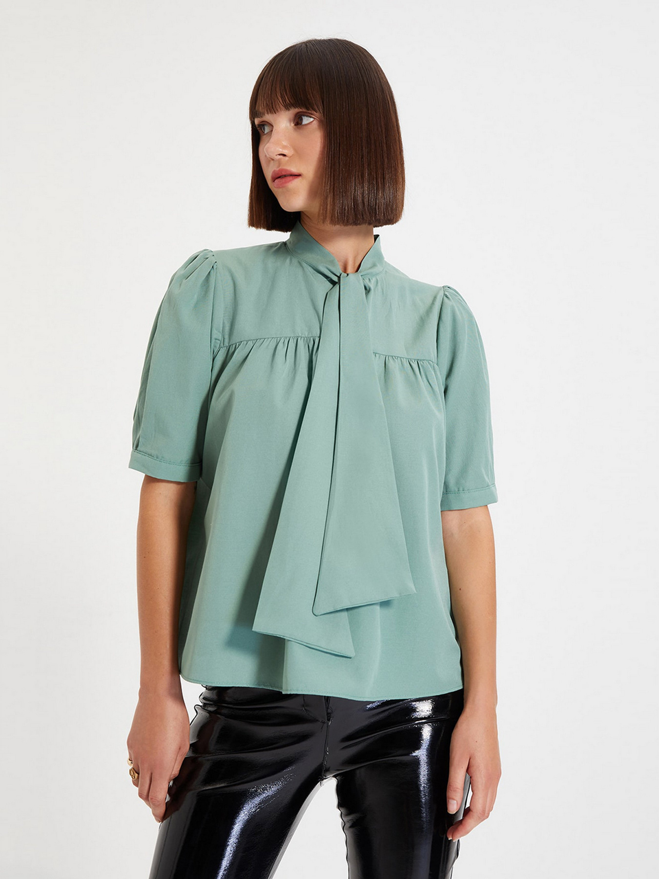 Блуза Trendyol модель TWOAW22BZ0167/Mint Фото