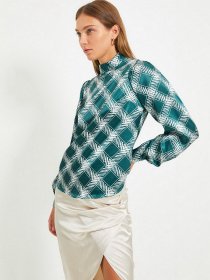 Блуза Trendyol модель TWOAW22BZ0171/Zumrut Yesili Фото