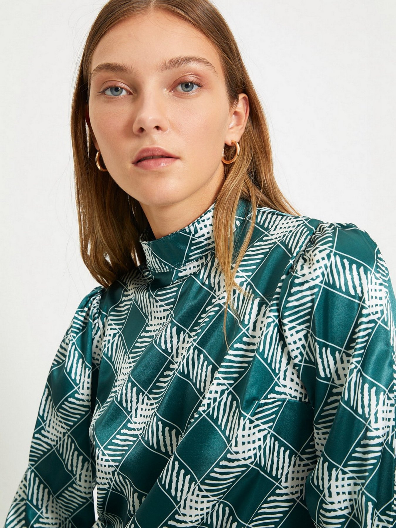 Блуза Trendyol модель TWOAW22BZ0171/Zumrut Yesili Фото