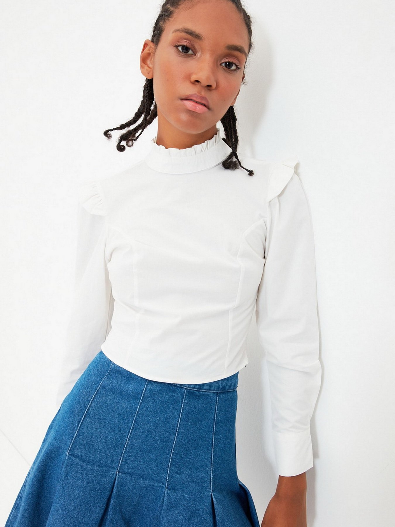 Блуза Trendyol модель TWOAW22BZ0185/Ekru Фото