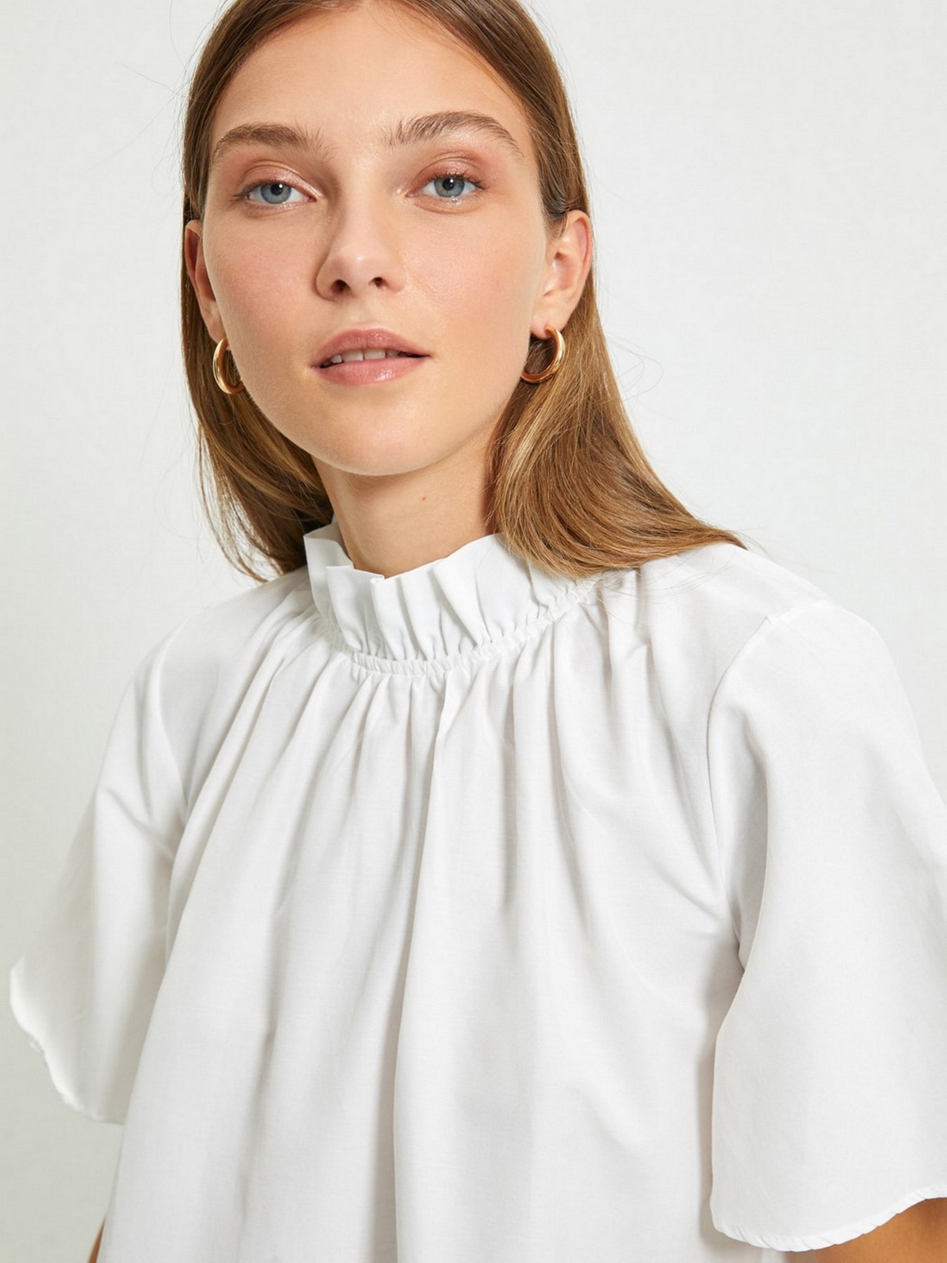 Блуза Trendyol модель TWOAW22BZ0195/Ekru Фото