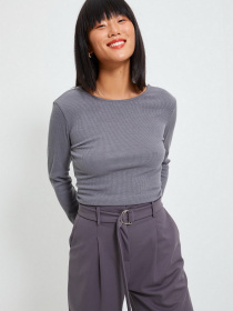 Лонгслив Trendyol модель TWOAW22BZ0220/Antrasit Фото