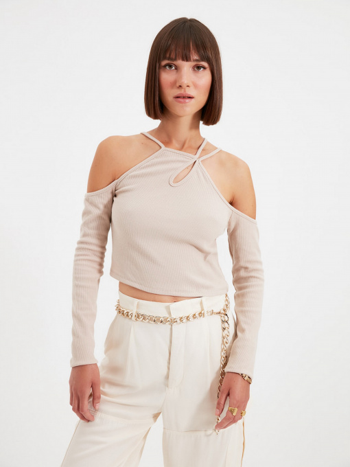 Топ Trendyol модель TWOAW22BZ0223/Tas Фото