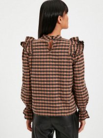 Блуза Trendyol модель TWOAW22BZ0226/Kahverengi Фото