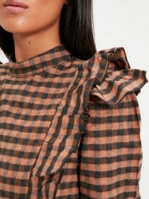 Блуза Trendyol модель TWOAW22BZ0226/Kahverengi Фото