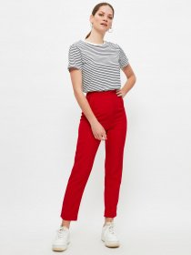 Штани повсякденні Trendyol модель TWOSS20PL0515/Kirmizi Фото