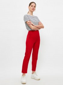 Повседневные штаны Trendyol модель TWOSS20PL0515/Kirmizi Фото
