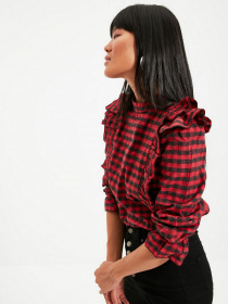 Блуза Trendyol модель TWOAW22BZ0226/Kirmizi Блуза Trendyol модель TWOAW22BZ0226/Kirmizi Фото