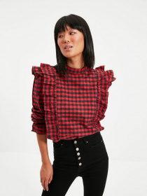 Блуза Trendyol модель TWOAW22BZ0226/Kirmizi Блуза Trendyol модель TWOAW22BZ0226/Kirmizi Фото