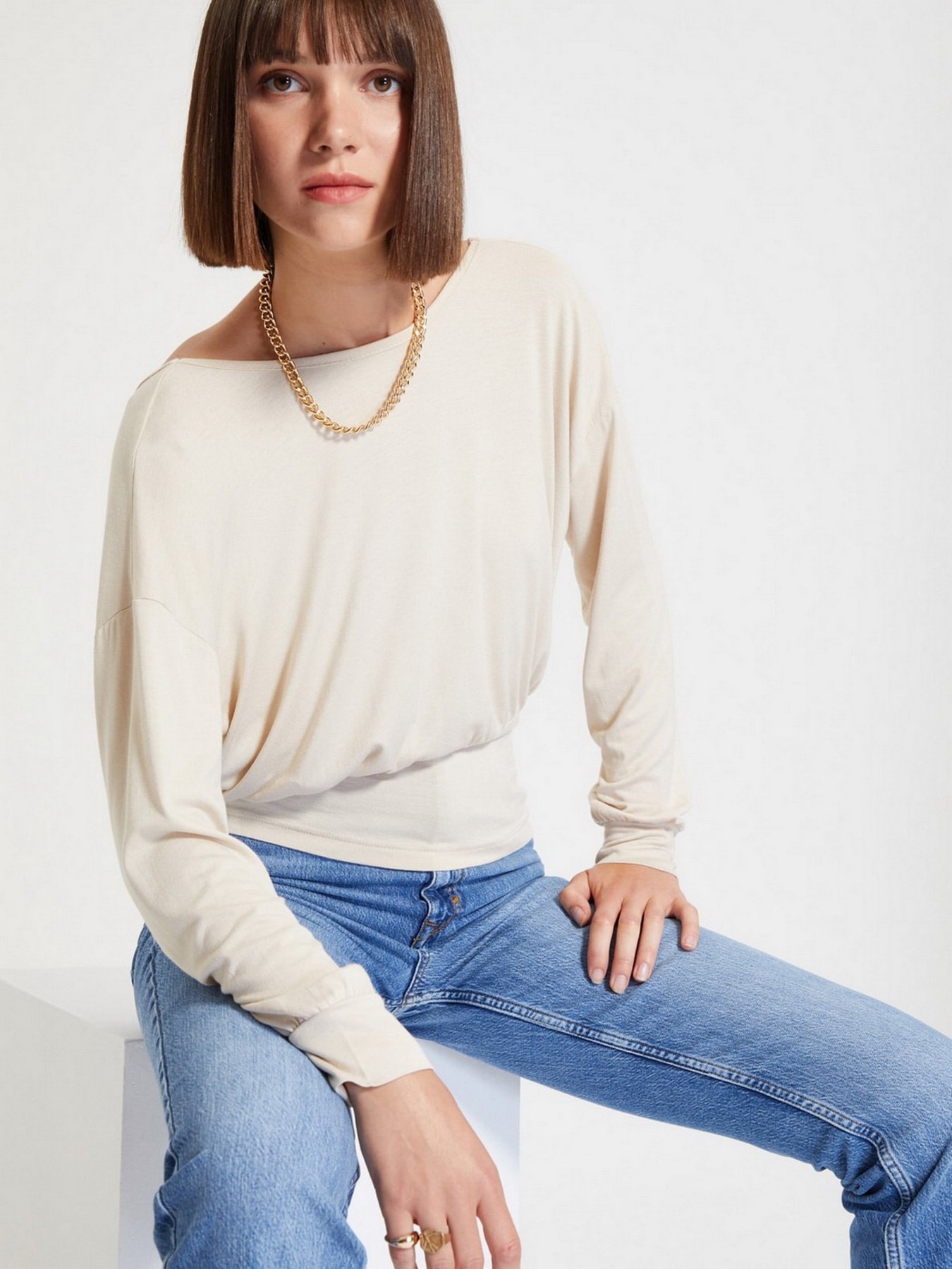 Блуза Trendyol модель TWOAW22BZ0240/Tas Фото