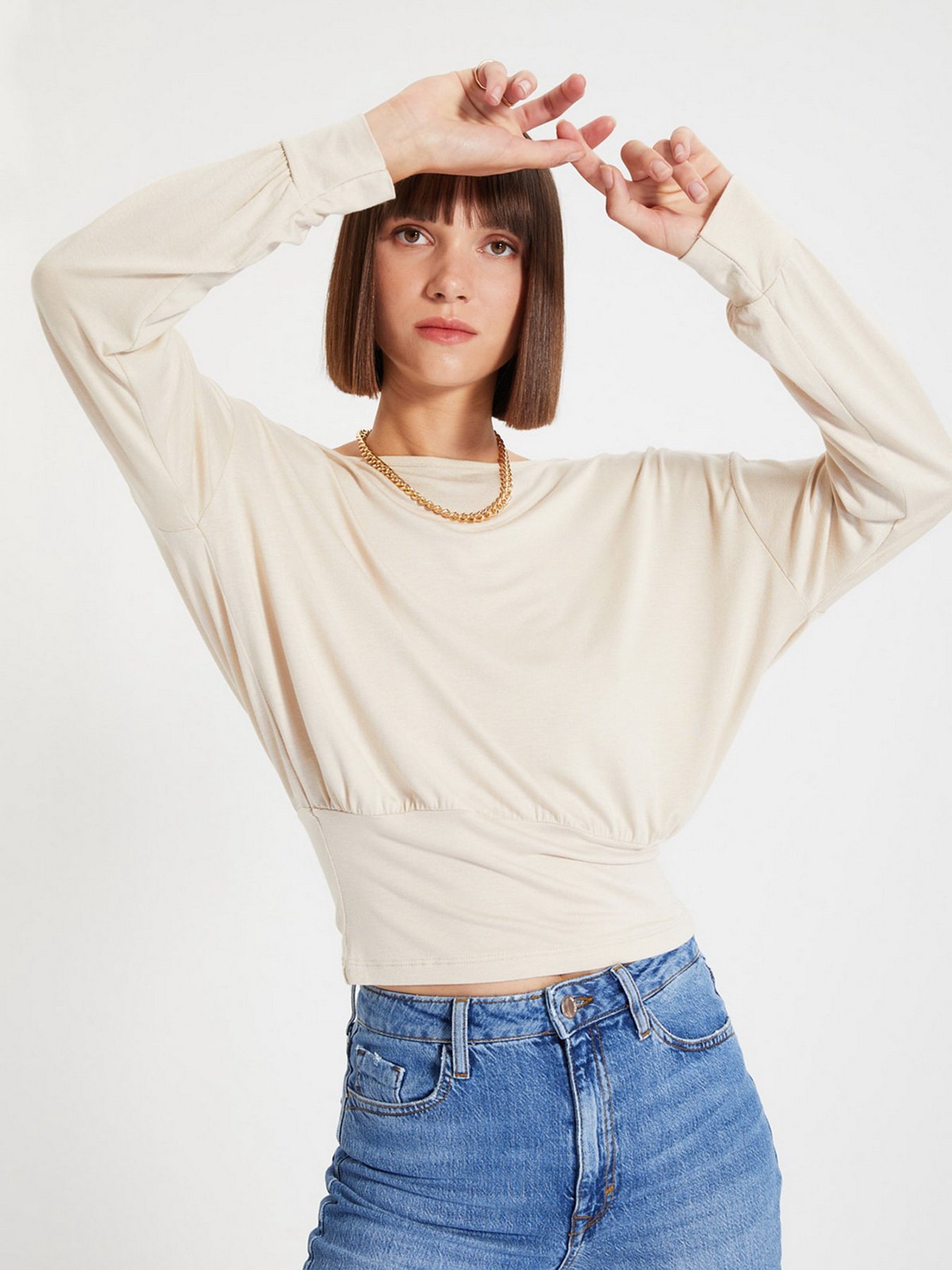 Блуза Trendyol модель TWOAW22BZ0240/Tas Фото