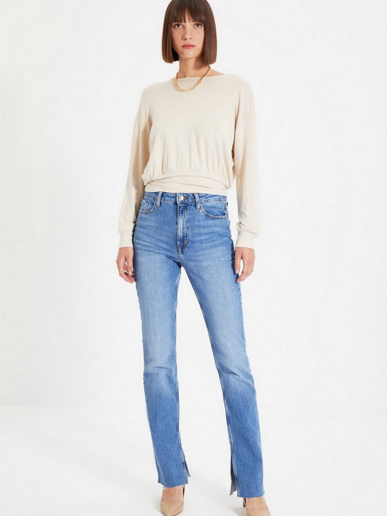 Блуза Trendyol модель TWOAW22BZ0240/Tas Блуза Trendyol модель TWOAW22BZ0240/Tas Фото