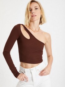 Топ Trendyol модель TWOAW22BZ0242/Kahverengi Фото