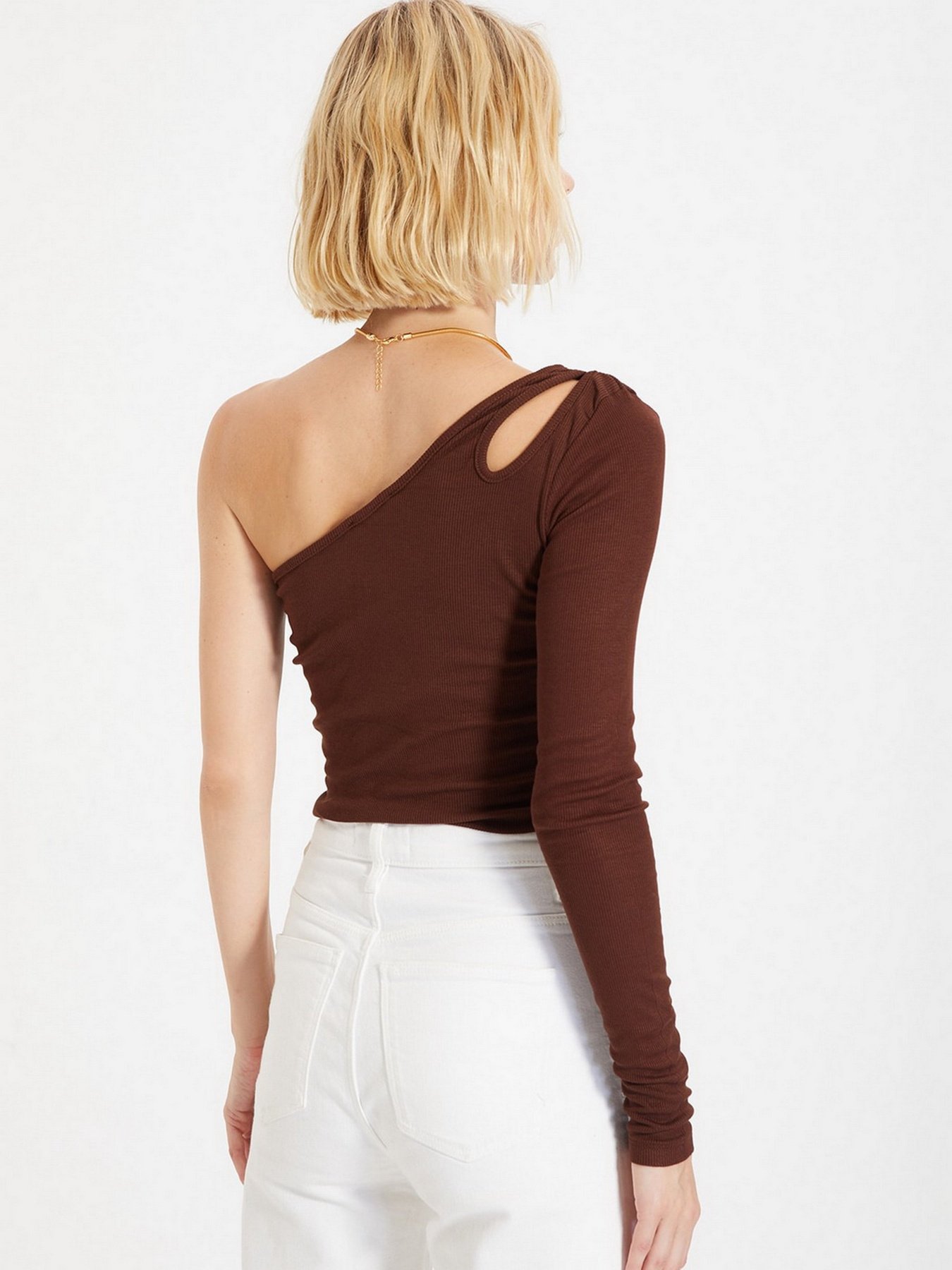 Топ Trendyol модель TWOAW22BZ0242/Kahverengi Фото