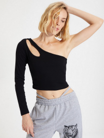 Лонгслив Trendyol модель TWOAW22BZ0242/Siyah Фото