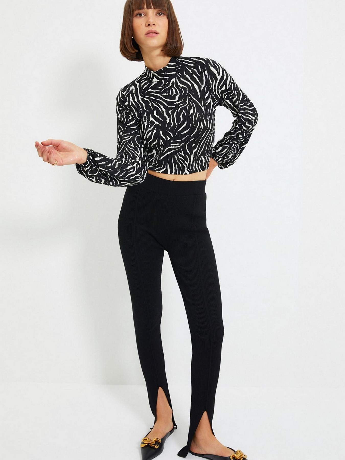 Блуза Trendyol модель TWOAW22BZ0260/Beyaz Фото