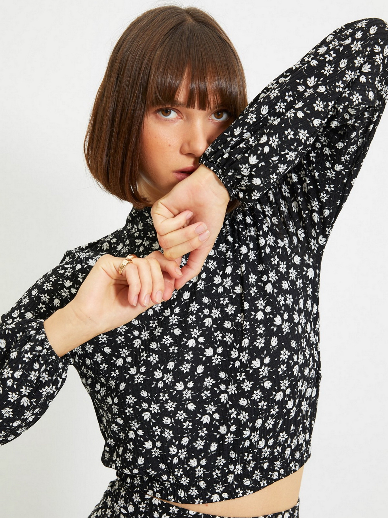 Блуза Trendyol модель TWOAW22BZ0260/Cok Renkli Фото