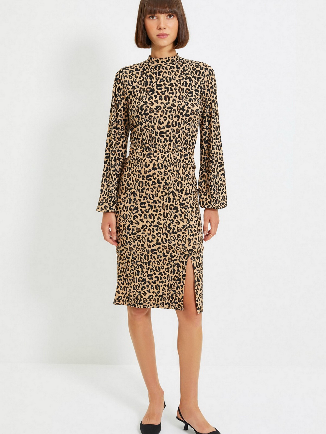 Блуза Trendyol модель TWOAW22BZ0260/Kahverengi Блуза Trendyol модель TWOAW22BZ0260/Kahverengi Фото