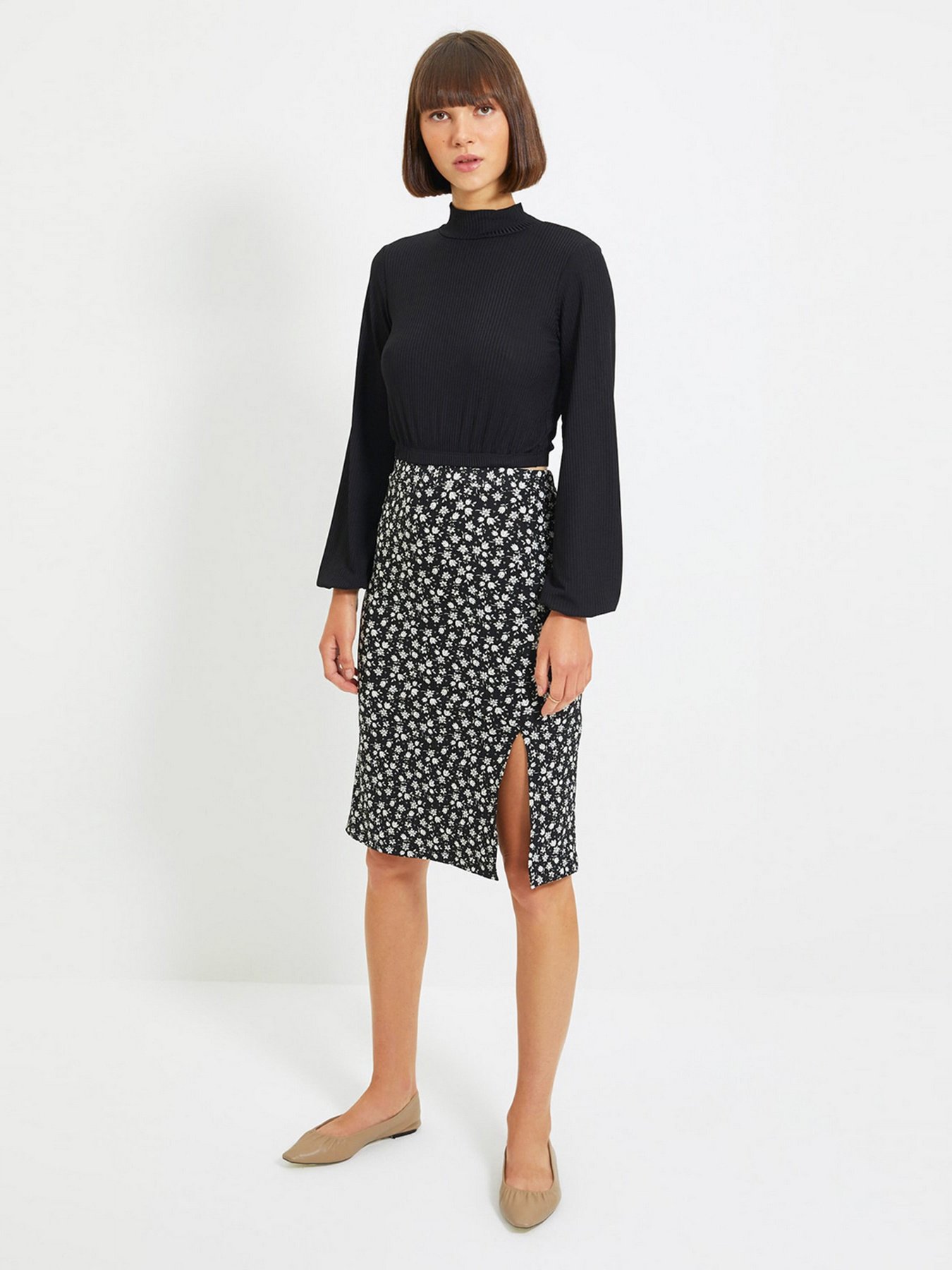 Блуза Trendyol модель TWOAW22BZ0260/Siyah Фото