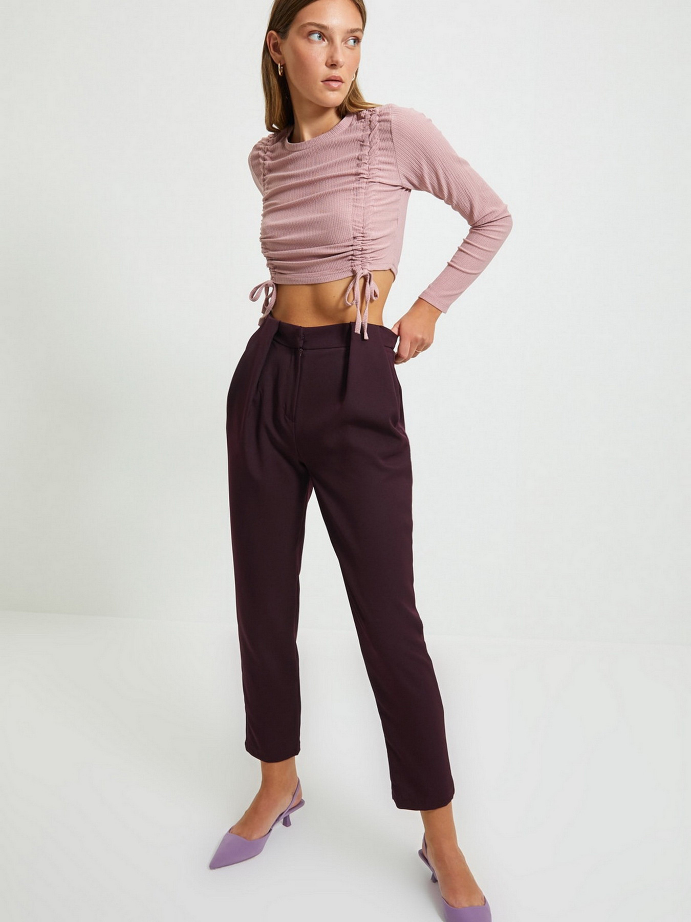 Топ Trendyol модель TWOAW22BZ0261/Gul Kurusu Фото