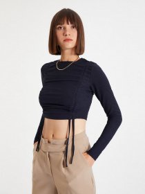 Топ Trendyol модель TWOAW22BZ0261/Lacivert Фото