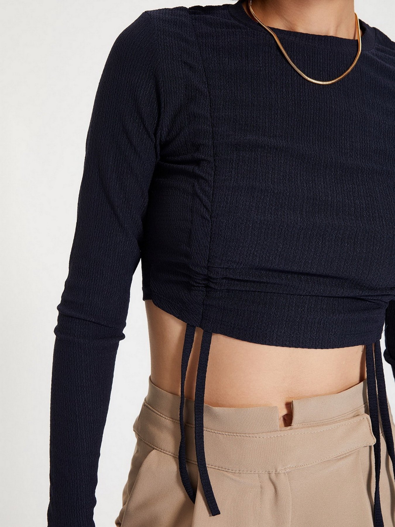 Топ Trendyol модель TWOAW22BZ0261/Lacivert Фото