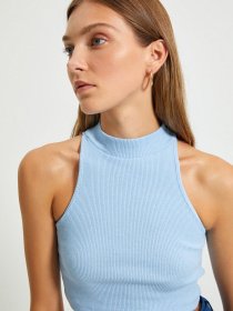 Топ Trendyol модель TWOAW22BZ0273/ACik Mavi Фото